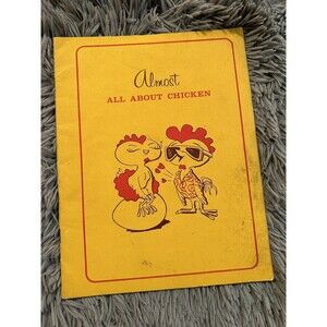 Foster Farms 1960's Almost All About Chicken Vintage Booklet / Pamphlet